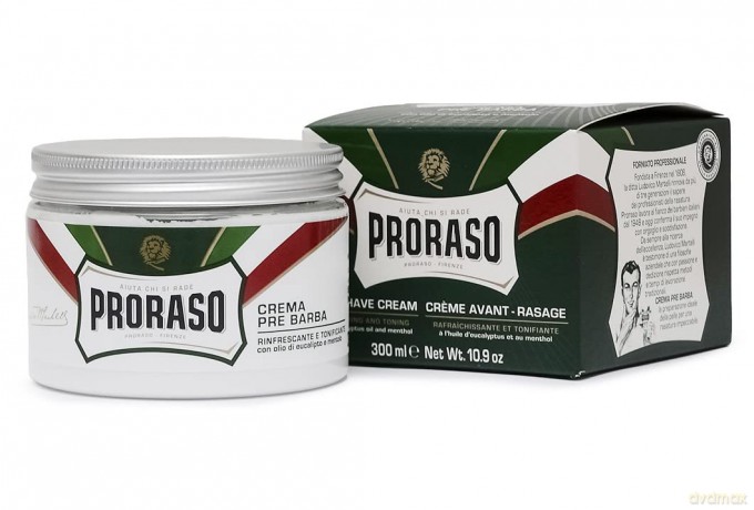 Eucalyptus refreshing cream before and after shaving 300 ml