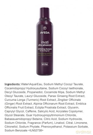 Exfoliating shampoo for thinning hair Invati Ultra Advanced Light Exfoliating Shampoo - Volume: 200 ml