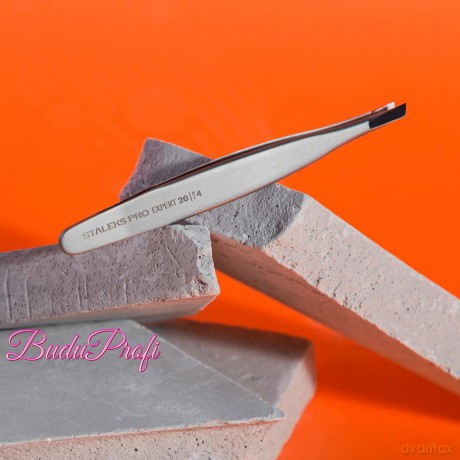 Expert 20 Type 4 Narrow Beveled Tip Eyebrow Tweezers Eyebrow Tweezers