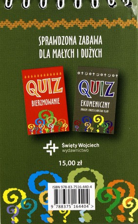Quiz gimnazjalny [KSIĄŻKA]