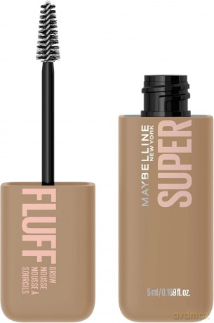 Eyebrow gel for a full and fluffy look Superfluff Brow Mousse 5 ml - Shade: 250 Blonde