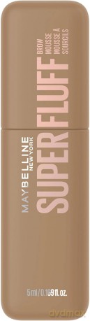 Eyebrow gel for a full and fluffy look Superfluff Brow Mousse 5 ml - Shade: 250 Blonde