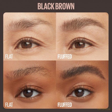 Eyebrow gel for a full and fluffy look Superfluff Brow Mousse 5 ml - Shade: 262 Black Brown