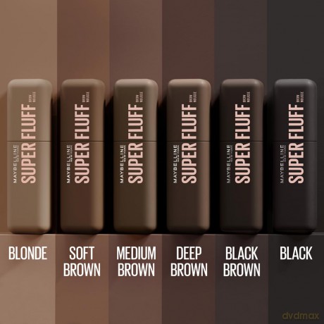 Eyebrow gel for a full and fluffy look Superfluff Brow Mousse 5 ml - Shade: 262 Black Brown