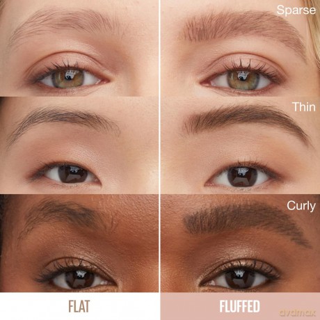 Eyebrow gel for a full and fluffy look Superfluff Brow Mousse 5 ml - Shade: 262 Black Brown