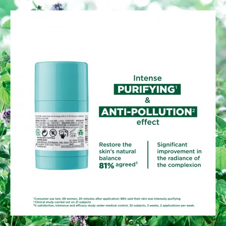 Face mask for combination to oily skin Organic Mint Stick Mask 25 g