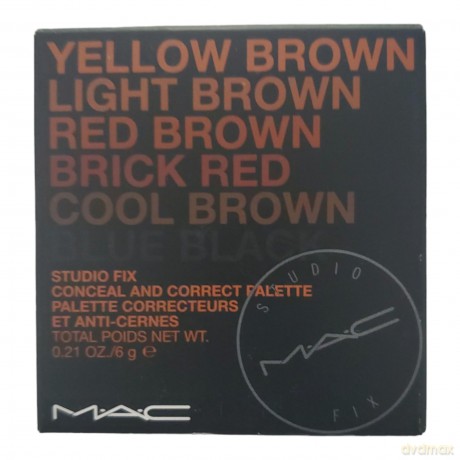 Face Pro Conceal and Correct Palette 6 g - Shade: Extra Deep