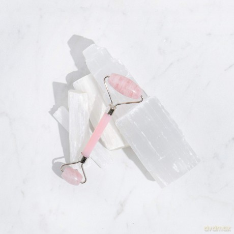 Facial contour roller - rose quartz Rose Quartz Facial Roller