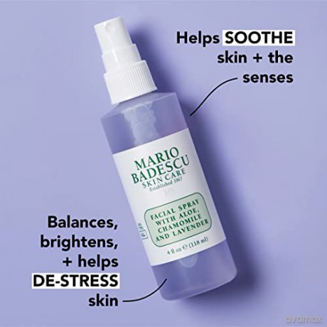 Facial mist Facial Spray with Aloe, Chamomile and Lavender - Volume: 118 ml