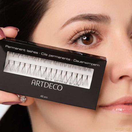 False eyelashes in clusters Permanent Lashes - Variant: 2 Medium