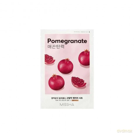 Firming face mask Pomegranate Airy Fit Sheet Mask 19 ml