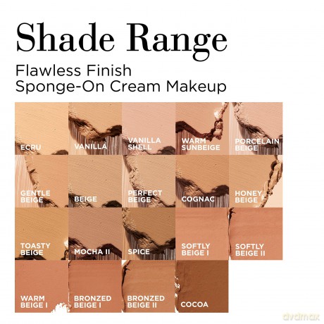 Flawless Finish Sponge-On Cream Makeup 23 g - Shade: Gentle Beige
