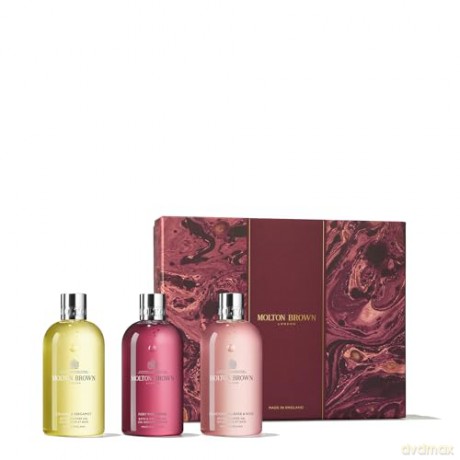 Floral Spicy Body Care Collection shower gel gift set