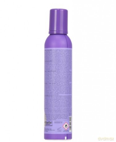 Foam conditioner for yellow tones on bleached, light and gray hair Blondesse No-Yellow Mousse 250 ml