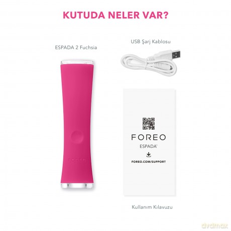 FOREO ESPADA 2 30-Second Blue LED Acne Treatment - Variant: Fuchsia