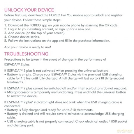 FOREO ESPADA 2 Plus Precisely Targeted Acne Treatment with Blue LED Light - Variant: Lavender