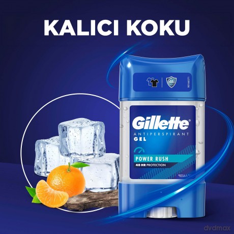 Gel antiperspirant for men Power Rush 70 ml