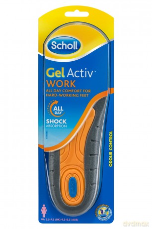 Gel insoles for Gel Activ Work womenÂ´s shoes 1 pair