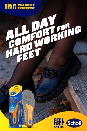 Gel insoles for Gel Activ Work womenÂ´s shoes 1 pair