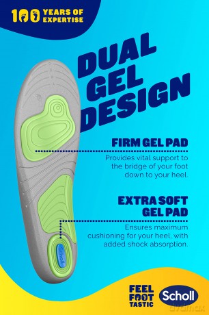 Gel insoles for shoes Gel Activ Sport womenÂ´s 1 pair