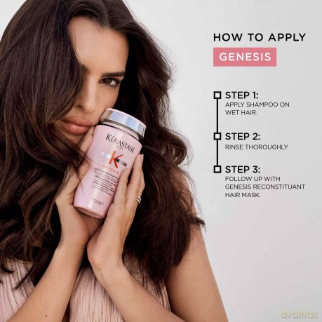 Genesis Anti Hair -fall Fortifying Shampoo Cream Shampoo for Weak Hair - Volume: 250 ml