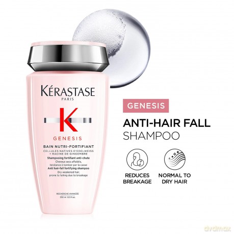 Genesis Anti Hair -fall Fortifying Shampoo Cream Shampoo for Weak Hair - Volume: 250 ml
