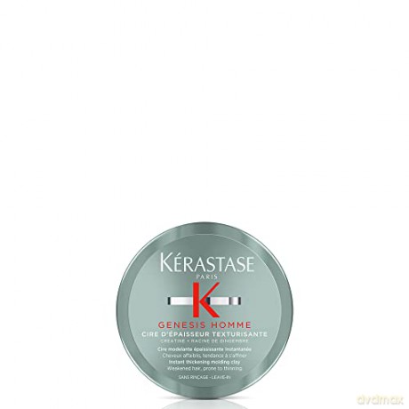 Genesis Homme Hair Thickening Wax Instant Thickening Molding Clay 75 ml