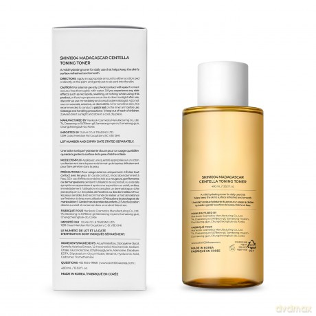 Gentle exfoliating tonic Madagascar Centella Toning Toner - Volume: 400 ml