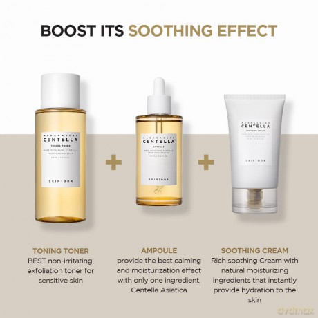 Gentle exfoliating tonic Madagascar Centella Toning Toner - Volume: 400 ml