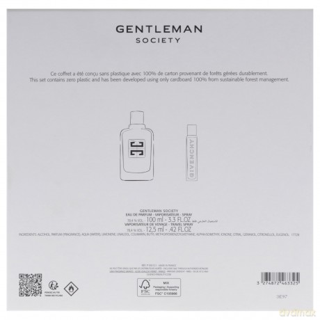 Gentleman Society - woda perfumowana 100 ml + woda perfumowana 12,5 ml