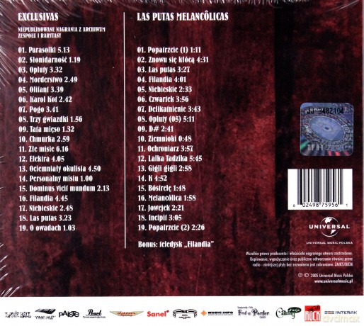 Świetliki i Linda: Las Putas Melancolicas Y Exclusivas (digipack) [2CD]