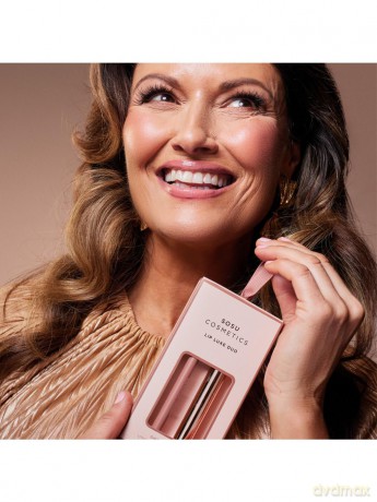 Gift set of decorative cosmetics Lip Luxe Duo Pink