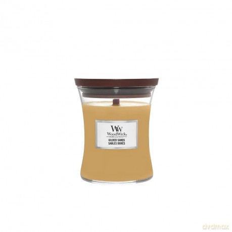 Woodwick Gilded Sands scented candle vase 275 g