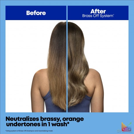 Hair mask neutralizing yellow and brass tones Brass Off Neutralizing Mask 500 ml