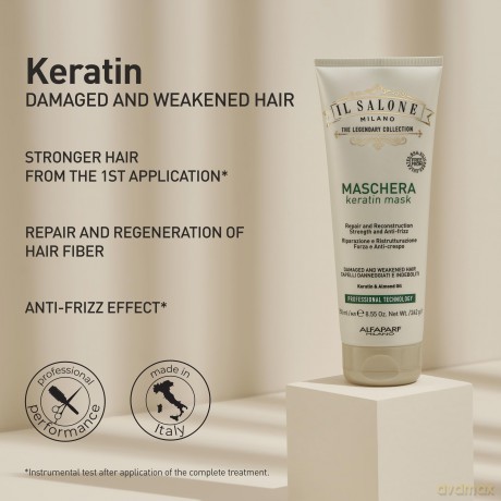Hair mask with keratin Keratin Mask - Volume: 250 ml