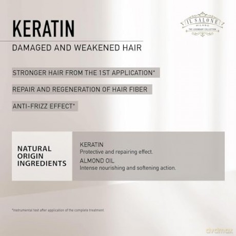Hair mask with keratin Keratin Mask - Volume: 500 ml