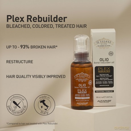 Hair oil for dyed hair Plex Rebuilder Bond Rebuilder Oil 100 ml