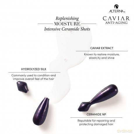 Hair serum with ceramides in capsules Caviar Intensive Ceramide Shots 25 capsules