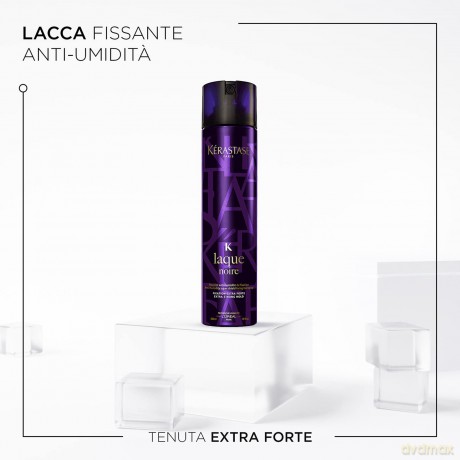 Hairspray with extra strong fixation Purple Vision K Laque Noire - Volume: 300 ml
