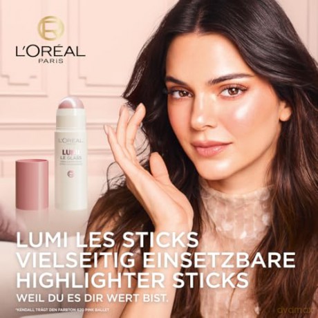 Highlighter in a stick Lumi Le Glass Highlighter Stick 7 g - Shade: 610 Pearl Eclat