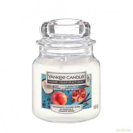 Home Inspiration small scented candle Pomegranate Coconut 104 g
