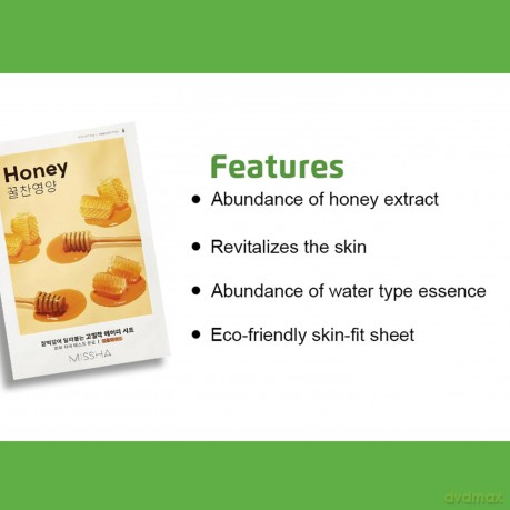 Honey Airy Fit Nourishing Sheet Mask 19 g