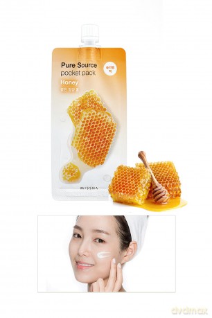 Honey Pure Source Night Face Mask Pocket Pack 10 ml