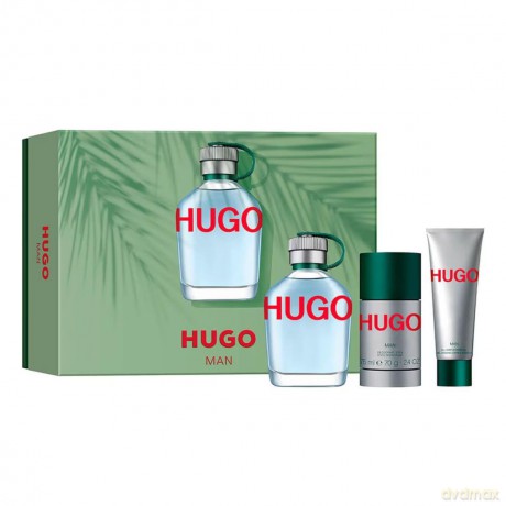 Hugo Man - woda toaletowa 125 ml + tuh deodorant 75 ml + sprchov gel 50 ml