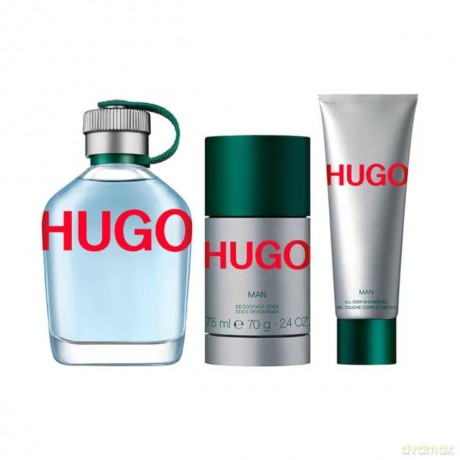 Hugo Man - woda toaletowa 125 ml + tuh deodorant 75 ml + sprchov gel 50 ml