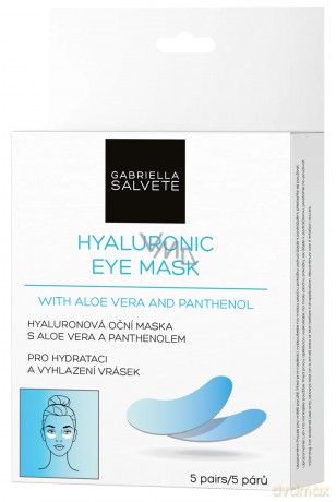 Hyaluronic eye mask with aloe vera and panthenol Hyaluronic Eye Mask 5 pairs