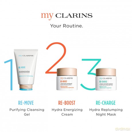 Hydrating and energizing cream My Clarins Hydra-energizing Cream 50 ml