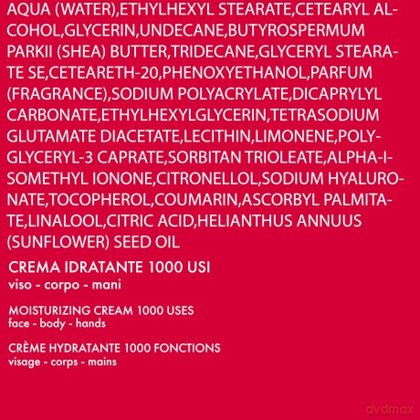 Hydrating body cream All in One Moisturizing Cream 350 ml