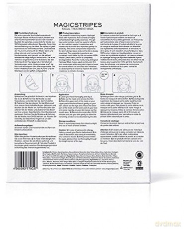 Hydrating face mask with hyaluronic acid Hyaluronic Intensive Treatment Mask - Variant: 3 pieces