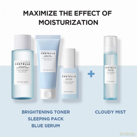 Hydrating face mist Madagascar Centella Hyalu-Cica Cloudy Mist 120 ml